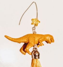 Boucles d’oreilles dinosaure , boucles d’oreilles Tyrannosau