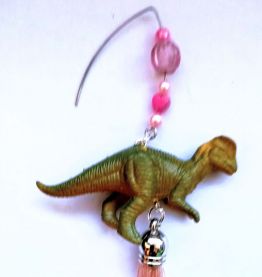 Boucles d’oreilles dinosaure , boucles d’oreilles Vélocirapt