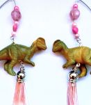 Boucles d’oreilles dinosaure , boucles d’oreilles Vélocirapt
