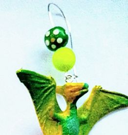 Boucles d’oreilles dinosaure, boucles d’oreilles Ptérodactyl
