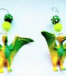 Boucles d’oreilles dinosaure, boucles d’oreilles Ptérodactyl