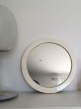 Miroir blanc vintage "passe-partout"