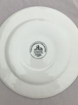 Série de 6 assiettes - en porcelaine anglaise