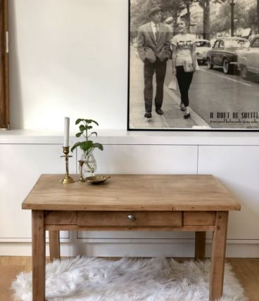 Table basse ancienne de ferme