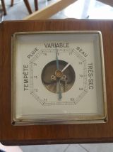 Ancien baromètre et thermomètre 1900