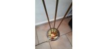lampadaire  de la maison lunel   ; 1950  laiton  ;   h160x50