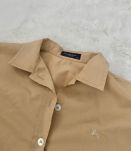 Chemise camel burberry