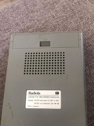 Cassette recorder 