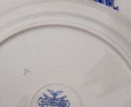 Assiettes  plates anciennes Villeroy et Boch 