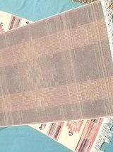 tapis  (lot) , decors  geometriques 