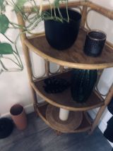étagère d’angle vintage 