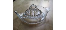 presse agrumes en verre vintage     