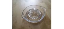 presse agrumes en verre vintage     