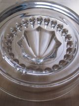 presse agrumes en verre vintage     