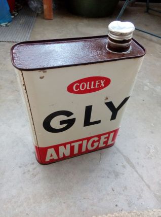 Bidon huile ancien Collex