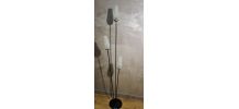  lampadaire 1960 a 75 style lunel ,arlus  non signé 3 branch