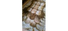 tapis vintage desso  tipique  style pop, hippy, 1970    , 13