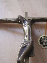 Ancien crucifix sur pied  poids 700 grammes 