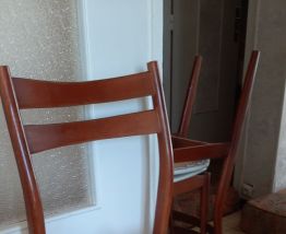 lot de 4 chaises style 70