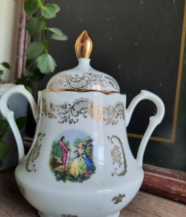 Pot à sucre ancien 