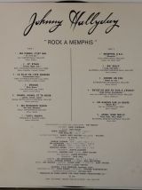 DISQUE 33 tours johnny hallyday Rock à Memphis