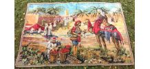 Ancienne tapisserie murale orientale (Turquie)