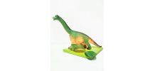 lampe dinosaure, veilleuse brachiosaure vert