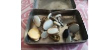 LOT de boutons de manchettes 
