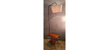 lampadaire vintage lisieuse année 1950, design, élégant  dan