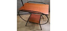 lampadaire vintage lisieuse année 1950, design, élégant  dan
