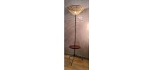 lampadaire a tablette vintage année 1960, design,  élégant  