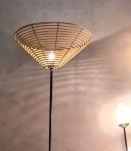 lampadaire a tablette vintage année 1960, design,  élégant  