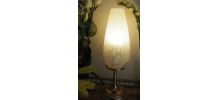 Lampe à poser en verre de Clichy 