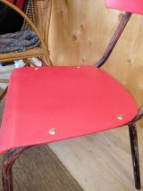 CHAISES D'ECOLIER ANNEE 50