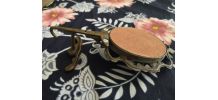 PORTE-Manteau fin Bronze  avec cadre 