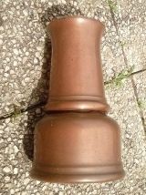 pot , vase en  cuivre , vintage