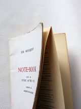 Note-book suivi d'une autre vie - Joe Bousquet. Ed Rougerie