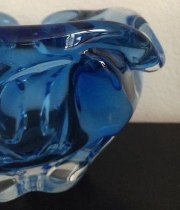 Coupe verre de Murano, italie, 1960