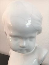 „Buste d’enfant“ par Angelo Minghetti, Italie XIXè 