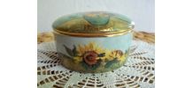 Boîte en porcelaine GOEBEL ARTIS  ORBIS les tournesols