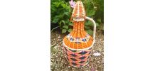 bouteille scoubidou, vintage 