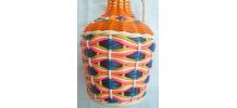 bouteille scoubidou, vintage 