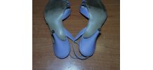 Vintage années 60 sandales violettes marque Jehanne
