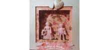 Cadre de mariage dinosaures, cadeau mariage