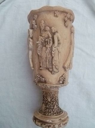  vase chinois, en résine, vintage