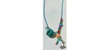 Collier Bola de grossesse  bleu Playmobil