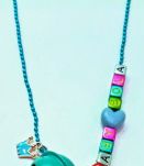 Collier Bola de grossesse  bleu Playmobil