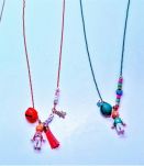 Collier Bola de grossesse  bleu Playmobil