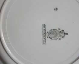 Lot 6 assiettes anciennes K&amp;G Luneville