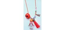 Collier Bola de grossesse orange Playmobil